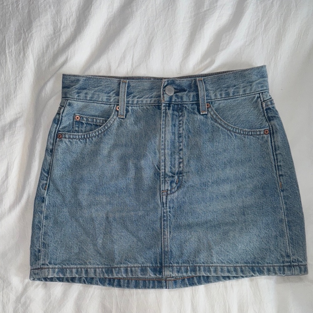 Classic Blue Miniskirt